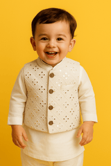 Baby Boy Suit with Waistcoat