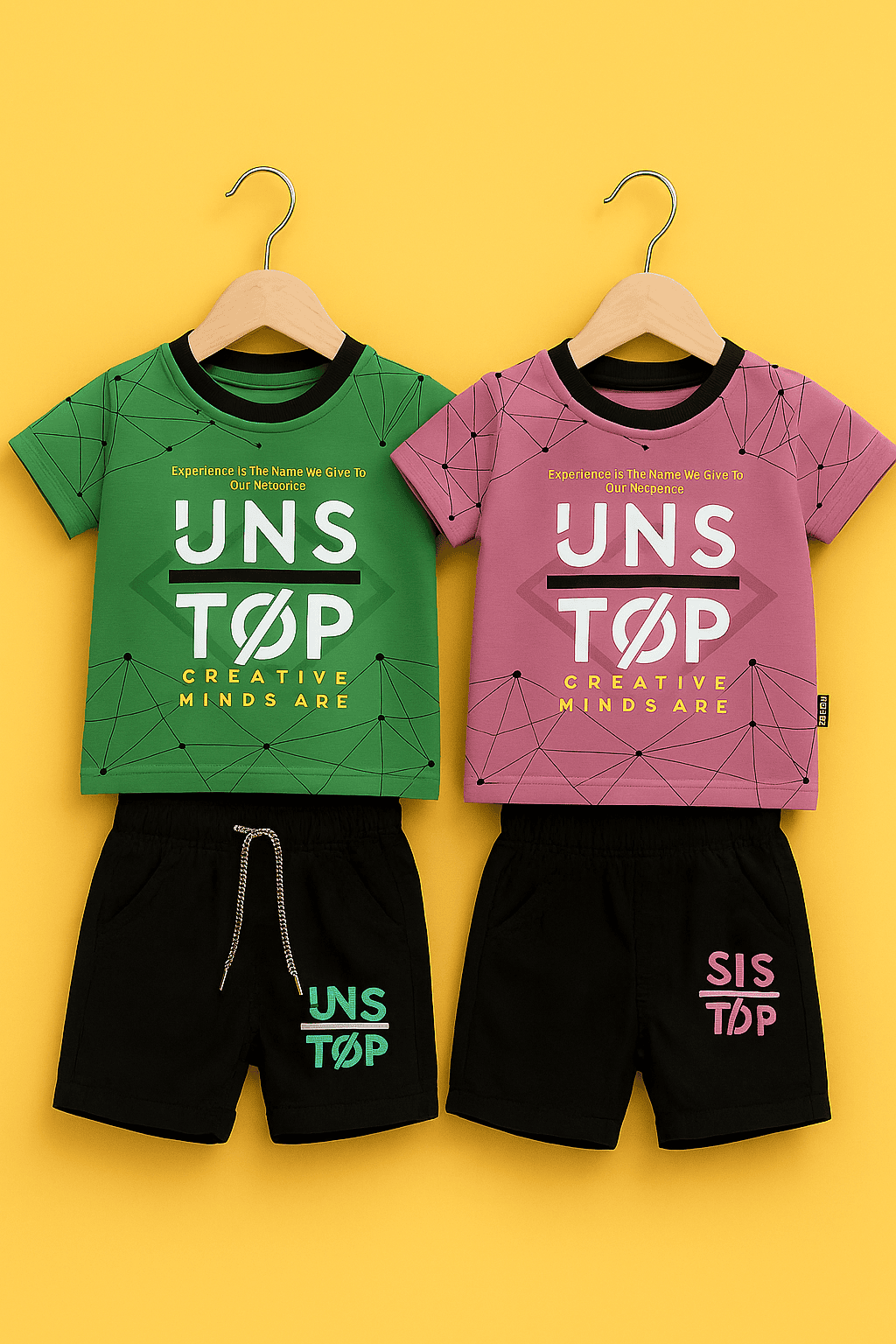 Soft & Stylish Baby T-Shirt and Shorts Set