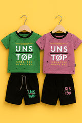 Soft & Stylish Baby T-Shirt and Shorts Set